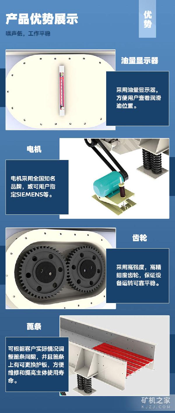 GZD振動(dòng)給料機(jī)優(yōu)勢(shì)描述