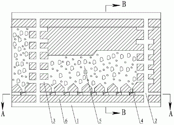 淺孔留礦采礦法的底部結構的制作方法