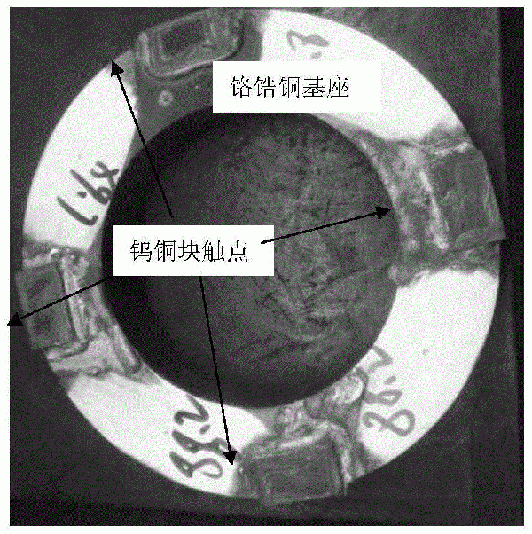 一種鎢銅合金與鉻鋯銅合金的釬焊方法與流程