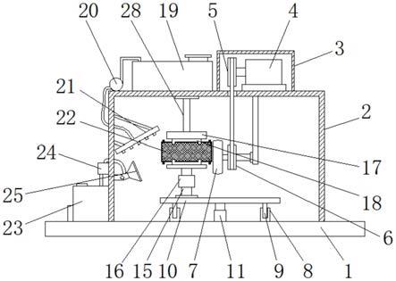 一種鋼結(jié)構(gòu)加工用打磨機及其使用方法與流程