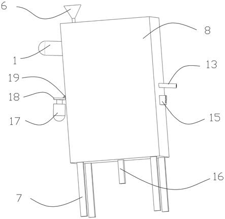 一種陶瓷無機(jī)顆粒篩選機(jī)的制作方法