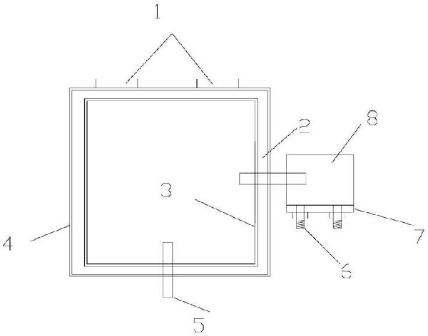 一種帶式輸送機(jī)堵料檢測裝置的制作方法