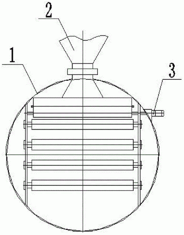 一種新型帶式干燥機固體物料布料裝置的制作方法