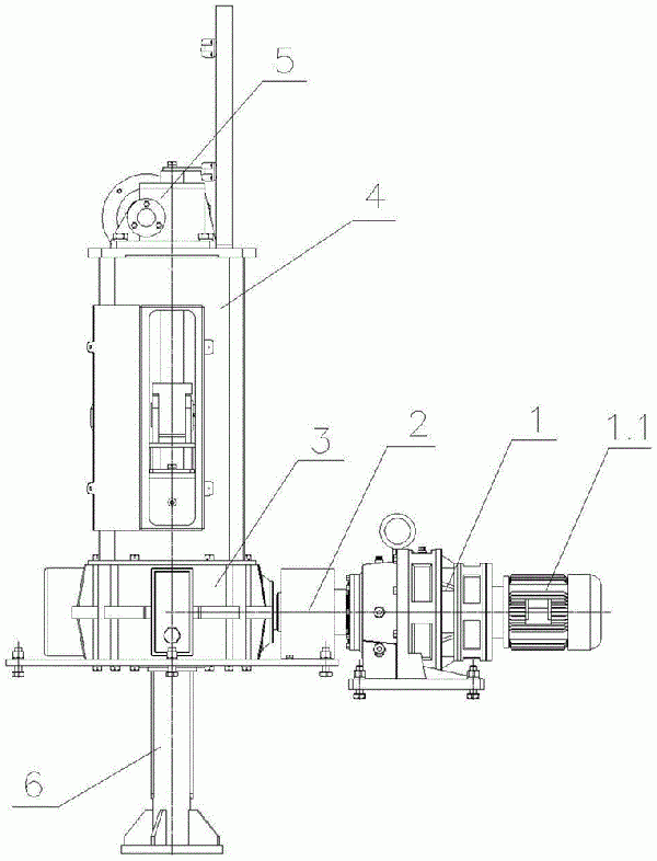 濃縮機(jī)傳動(dòng)裝置的制作方法