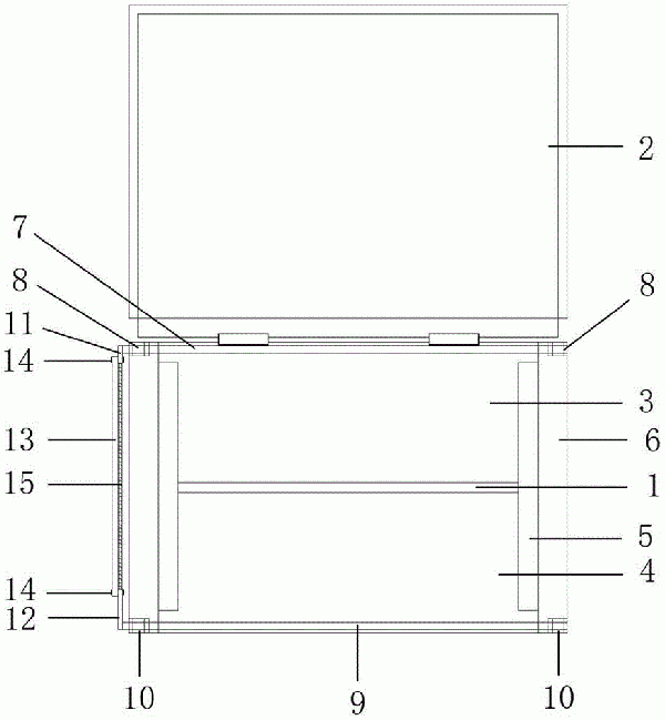 破碎機進料口的擋料自動回位裝置的制作方法