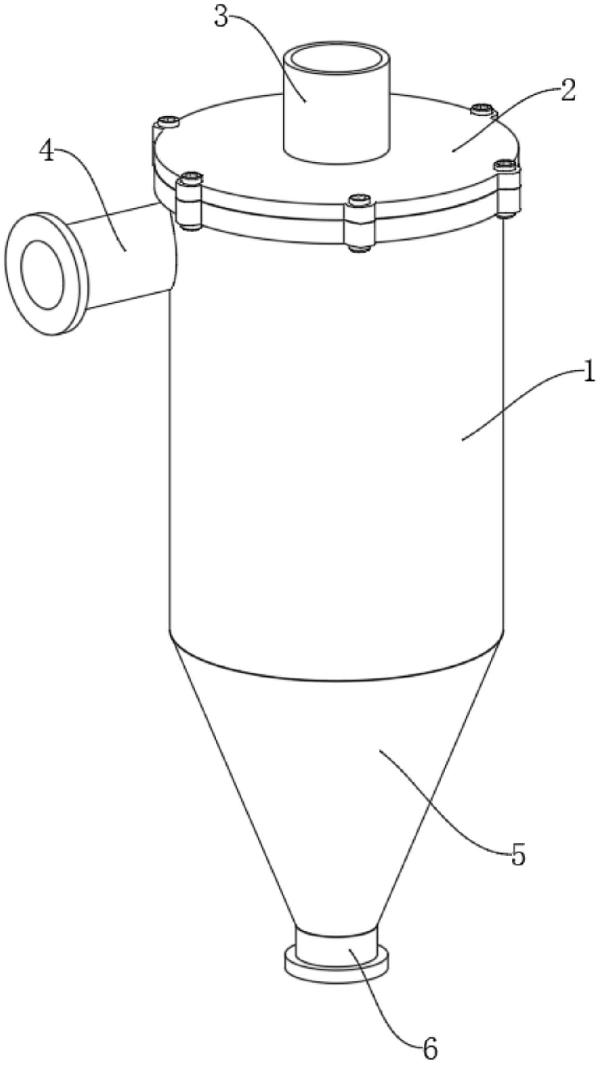 離心式油氣分離器的制作方法