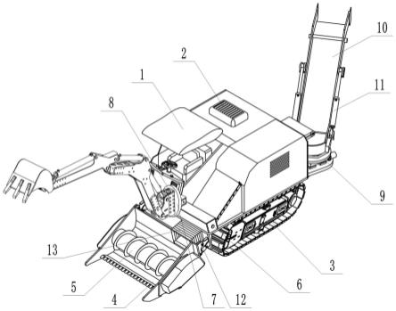 煤礦井下巷道履帶式浮煤清理作業(yè)車及浮煤清理方法與流程