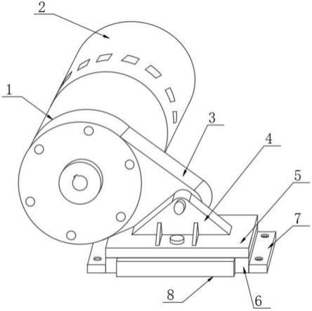 皮帶輸送機(jī)用逆止器的制作方法