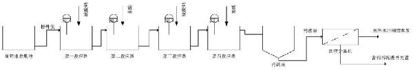 用于堿性高鈣廢水去除鈣離子的處理系統(tǒng)的制作方法