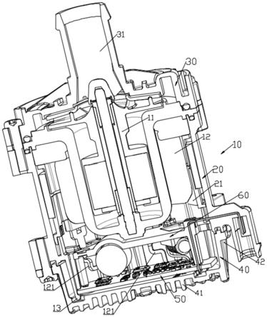 一種電動(dòng)汽車電池冷卻水泵的制作方法