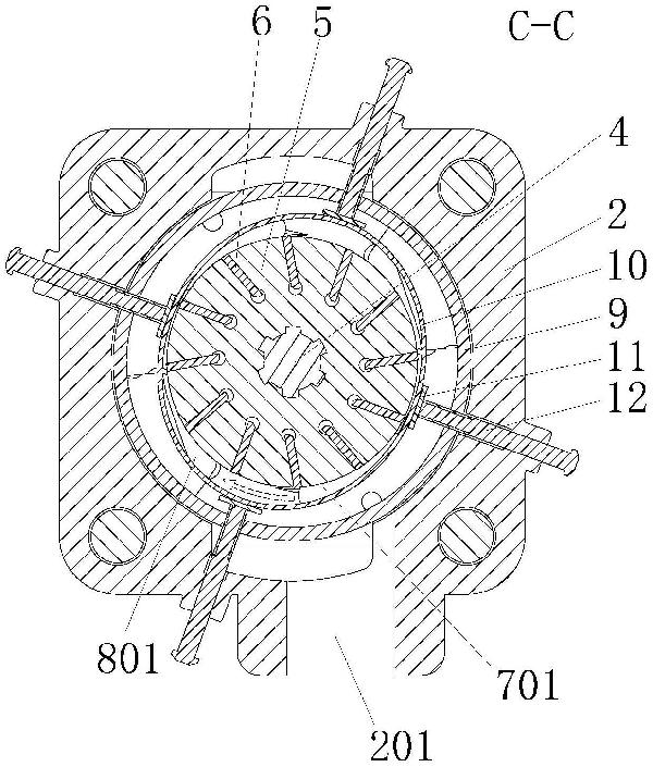 一種排量可調的雙作用葉片泵的制作方法