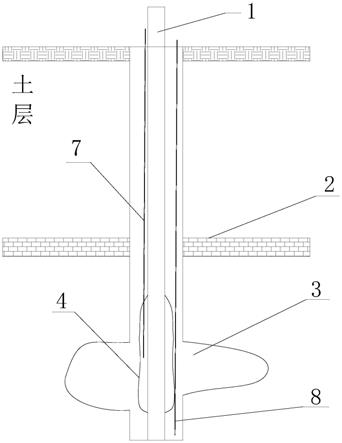 一種灰?guī)r地區(qū)溶洞抗浮錨桿的施工方法與流程