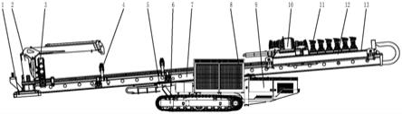 一種水平定向鉆機(jī)用推拉動(dòng)力驅(qū)動(dòng)結(jié)構(gòu)的制作方法