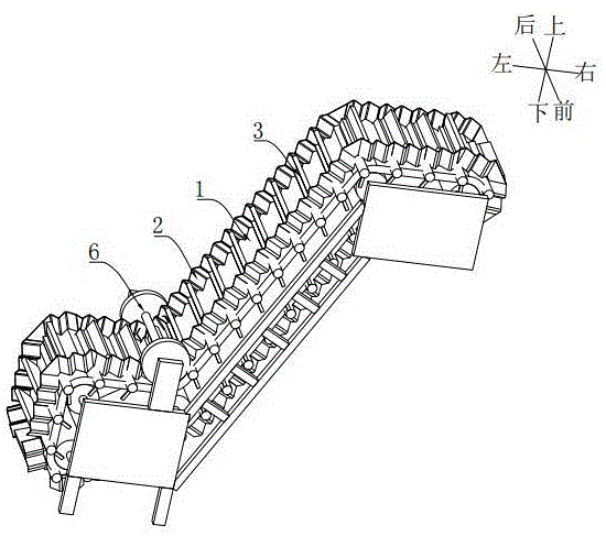 大傾角鋁灰生產(chǎn)線專(zhuān)用皮帶輸送機(jī)