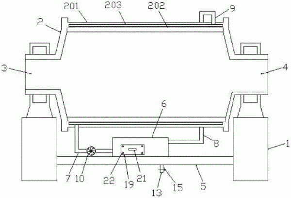 棒磨機(jī)的冷卻機(jī)構(gòu)