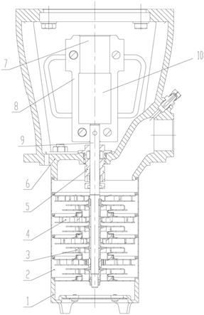 新型浸入式立式多級離心泵的制作方法