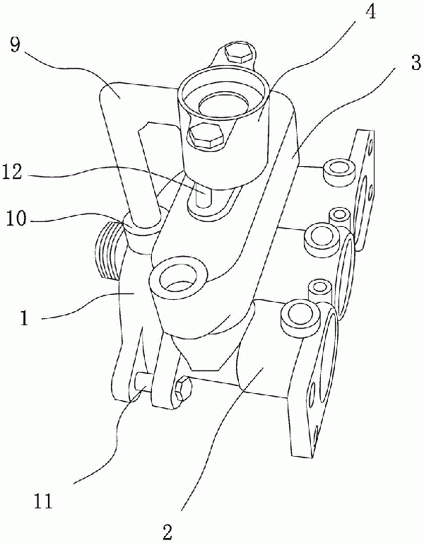 柱塞泵的回水結構的制作方法