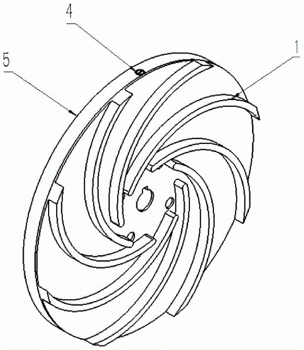 平衡孔狀態(tài)可調(diào)的離心泵葉輪