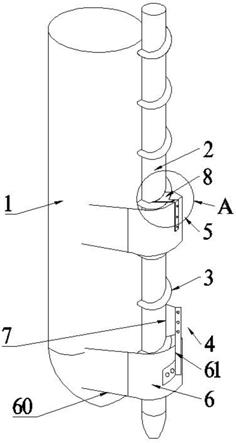 長螺旋鉆機(jī)自動(dòng)清土器的制作方法