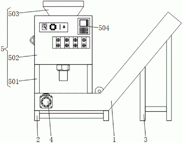 皮帶輸送機(jī)用上料機(jī)構(gòu)