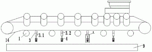 皮帶輸送機(jī)的清理結(jié)構(gòu)