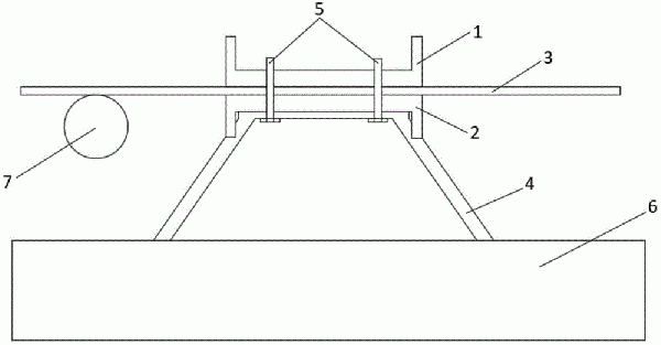 皮帶輸送機(jī)止動安全裝置