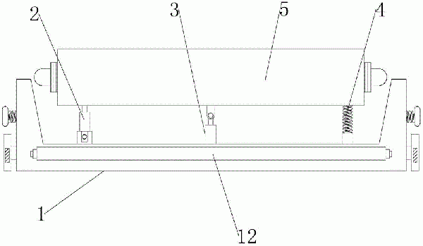 皮帶輸送機(jī)糾偏結(jié)構(gòu)