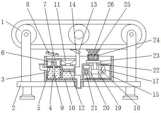 可遠(yuǎn)程控制的皮帶輸送機(jī)