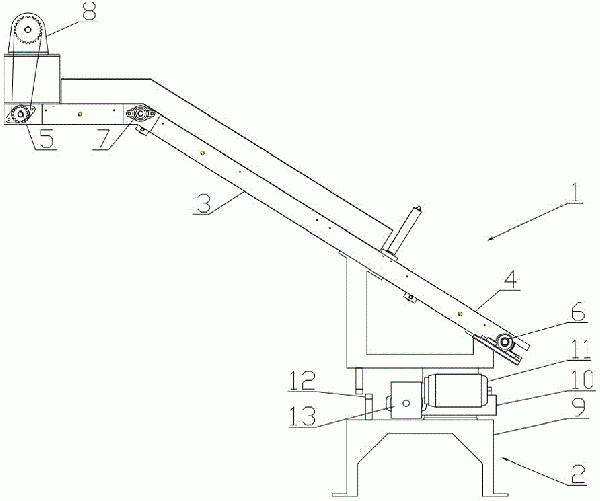 擺動(dòng)皮帶輸送機(jī)