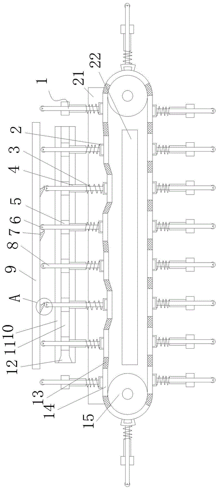 具有機(jī)械振動(dòng)篩分功能的皮帶輸送機(jī)