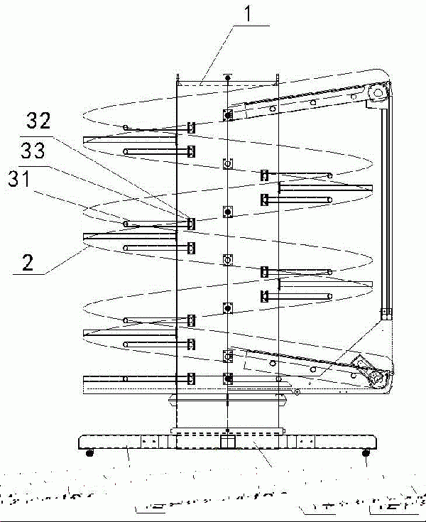 方便移動(dòng)的螺旋輸送機(jī)