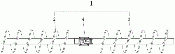 應用于螺旋輸送機的可拼接轉軸