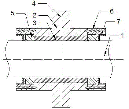 螺旋輸送機潤滑結(jié)構(gòu)