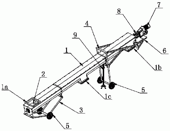 移動(dòng)式防堵螺旋輸送機(jī)