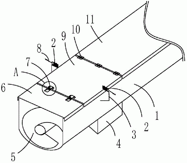 螺旋輸送機(jī)蓋板及螺旋輸送機(jī)