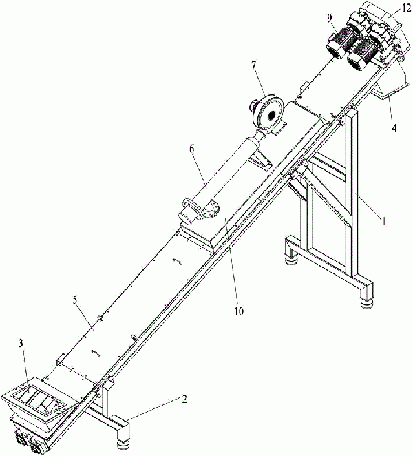 加熱式雙螺旋輸送機