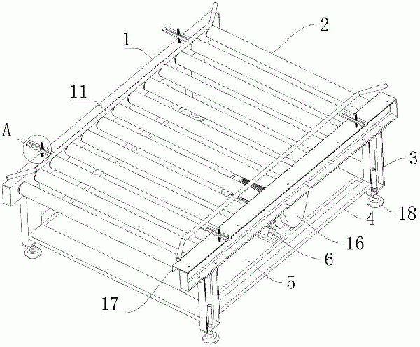 重型雙排鏈滾筒輸送機(jī)