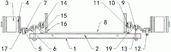 網(wǎng)帶輸送機用鏈?zhǔn)椒雷o機構(gòu)