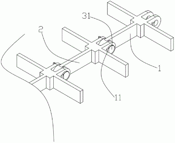 耐磨損刮板輸送機(jī)鏈條結(jié)構(gòu)