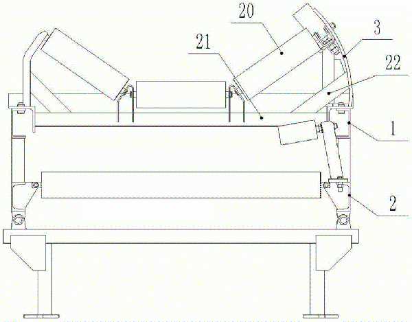 平面轉彎帶式輸送機