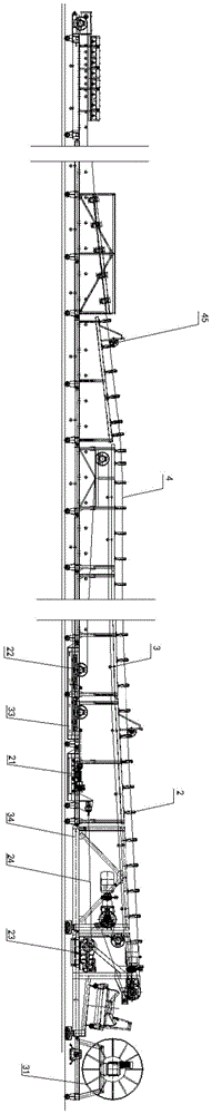 升降式帶式輸送機(jī)車(chē)架機(jī)構(gòu)