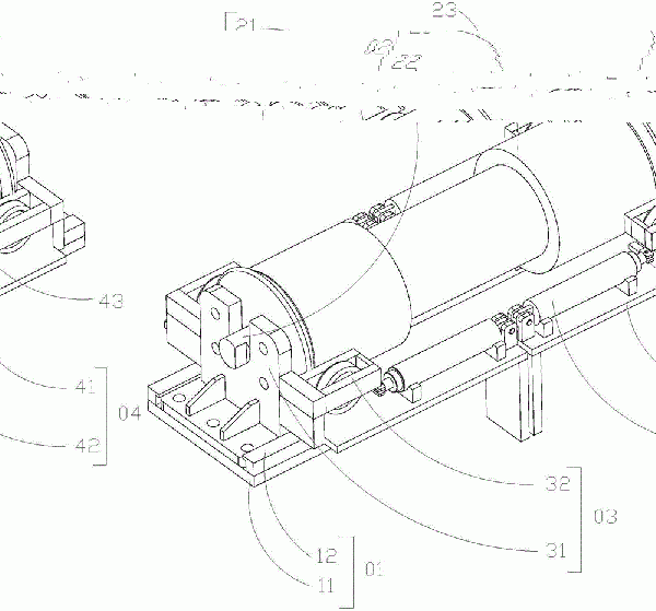 帶式輸送機(jī)皮帶支撐裝置及帶式輸送機(jī)