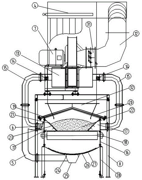 環(huán)保節(jié)能雙氣室平托輥組合帶式輸送機(jī)