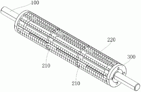 新型從動滾筒及包含該新型從動滾筒的帶式輸送機