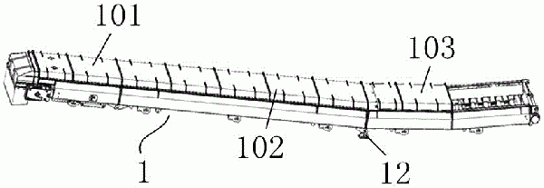 用于移動(dòng)立軸沖擊式破碎站的帶式輸送機(jī)及其作業(yè)方法