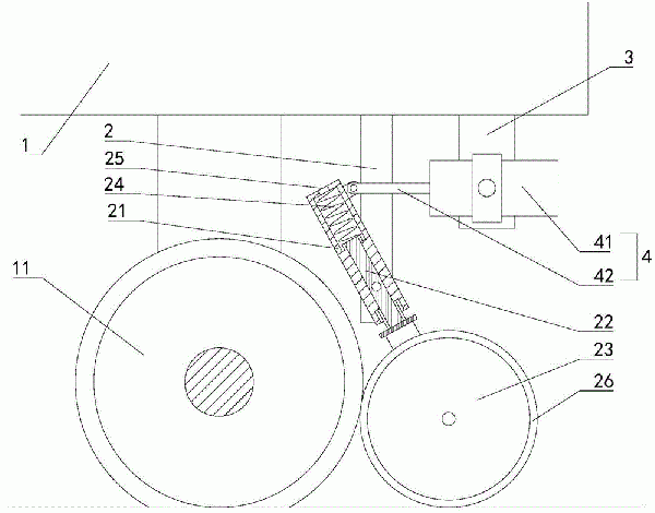 帶式輸送機運料軌道車剎車裝置