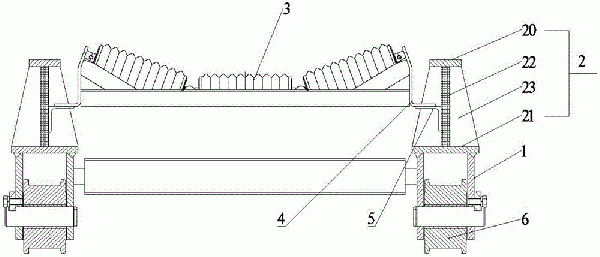 帶式輸送機(jī)高強(qiáng)度機(jī)尾裝置