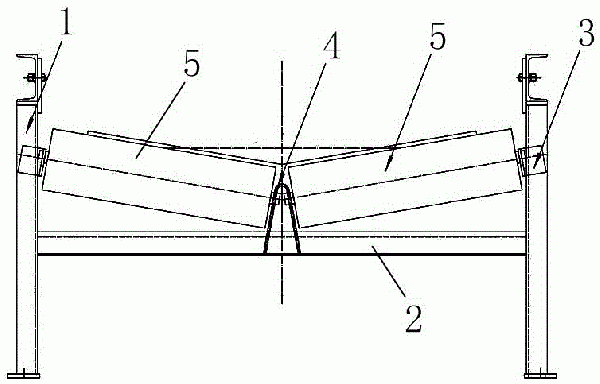 用于帶式輸送機(jī)的支腿