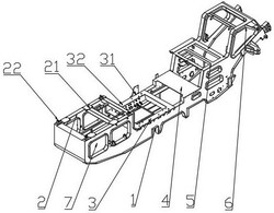 便于更換破碎主機(jī)的移動式破碎機(jī)