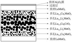 氧化鋁/鑭系鈣鈦礦陶瓷復(fù)合光吸收體及其制備方法